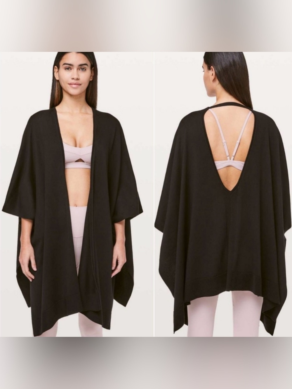 lululemon athletica Black Free to Coast Wrap